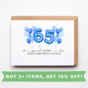 Cartes d'anniversaire pour beau-père pour son 65e anniversaire Cartes pour son beau-père pour son 65e anniversaire Beau-père pour son 65e anniversaire
