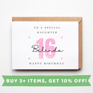 Birthday Card For Daughter 16 Daughter 16th Birthday Card Daughter 16th Birthday Gift Daughter 16th Birthday Bag Daughter 16th Birthday Mug
