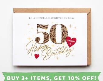 Hunts England Biglietto Di Compleanno 50° Per Genero - Design Con