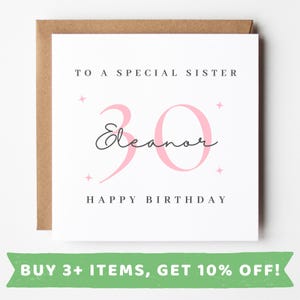 Carte 30e anniversaire soeur Cartes 30e anniversaire soeur Cadeau 30e anniversaire soeur Cadeaux 30e anniversaire soeur Cadeau 30e anniversaire soeur Impression