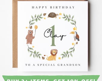 Personalised 1st Birthday Card For Nephew 1st Birthday Card Boy 1st Birthday Card 1st Birthday Card Nephew 1st Birthday Card Nephew Birthday