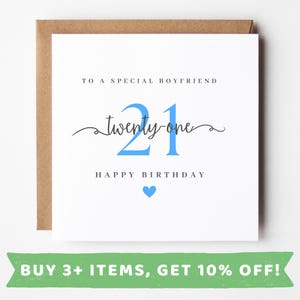 Personalised Boyfriend 21st Birthday Card Boyfriend 21st Birthday Cards Boyfriend 21 Card Boyfriend 21st Birthday Gift Boyfriend 21 st Print