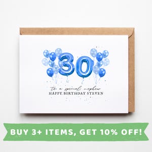 Nephew 30th Birthday Card Nephew 30th Birthday Cards Nephew 30th Birthday Gift Nephew 30th Birthday Gifts Nephews 30th Birthday Card 30 Card