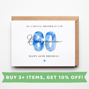 Brother In Law 60th Birthday Card Brother In Law 60th Birthday Cards Brother In Law 60th Birthday Gift Brother In Law 60th Birthday Gifts 60