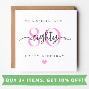 Mum 80th Birthday Card Mum 80th Birthday Cards Mum 80th Birthday Gift Mum 80th Birthday Gifts Mum 80th Birthday Print Mum 80th Birthday MUGS