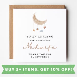 Carte cadeau personnalisée pour sage-femme Carte sage-femme Carte de voeux sage-femme Carte définition sage-femme sage-femme étudiante Cadeaux de remerciement Sages-femmes
