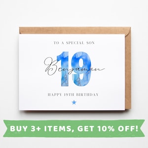Son 19th Birthday Card Son 19th Birthday Cards Son 19th Birthday Gift Son 19th Birthday Gifts Son 19th Birthday Keepsake Son 19 Birthday Mug