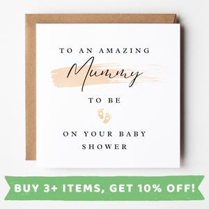 Mummy To Be Baby Shower Card Mummy To Be Baby Shower Cards Mummy To Be Baby Shower Gift Mummy To Be Baby Shower Gifts Mummy To Be Card Gift