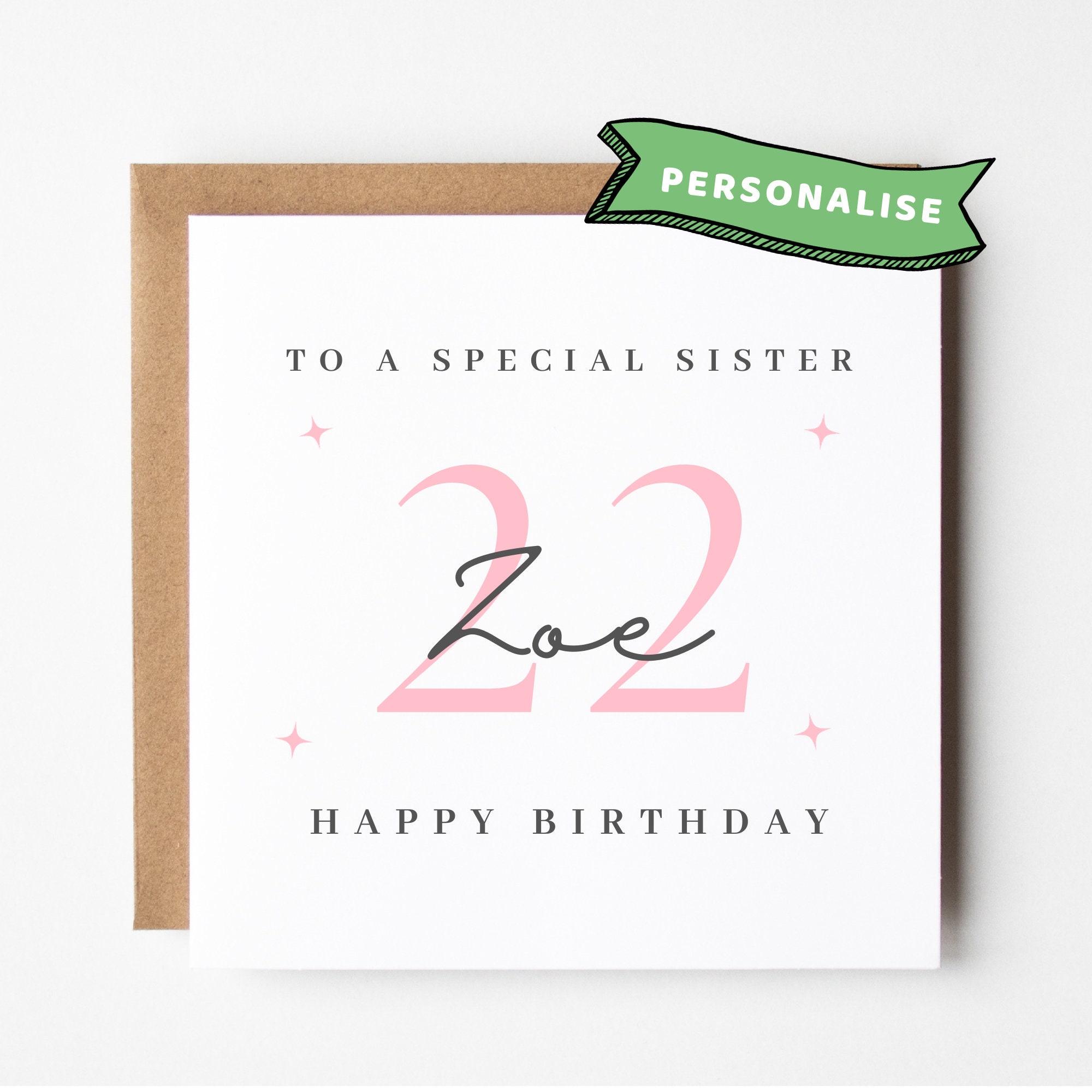 22+ Birthday Card Ideas For Sister