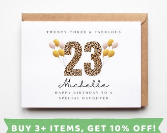 Birthday Card For Daughter 23 Daughter 23rd Birthday Card Daughter 23rd Birthday Gift Daughter 23rd Birthday Bag Daughter 23rd Birthday MUG