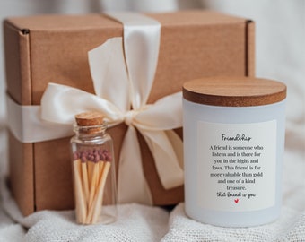 Friend Candle Gift Set Friend Candle Gift Box Friend Birthday Candles Friend Birthday Necklace Friend Birthday Bracelet Friend Birthday Mugs