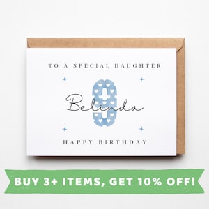 Personalised Birthday Card For Daughter Age 9 Birthday Card For Daughter Age 9 Birthday Card For Daughter Age 9 Birthday Cards Age 9 Age 9
