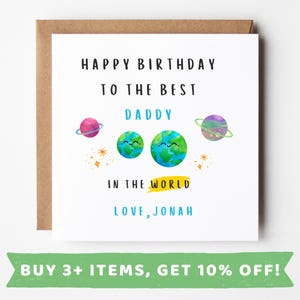 Daddy Birthday Card Happy Birthday Daddy Card Daddy Birthday Cards Daddy Birthday Gift Daddy Birthday Gifts Daddy Birthday Presents Dad Card