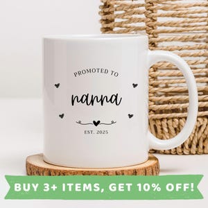 Nanna Pregnancy Announcement Mug Nanna Pregnancy Announcement Card Nanna Pregnancy Announcement Gift Nanna Pregnancy Announcement Presents