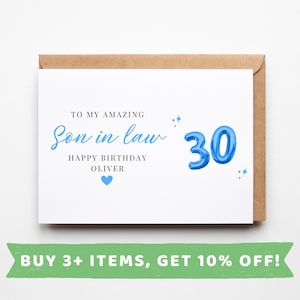 Cartes d'anniversaire pour gendre 30 ans Cartes d'anniversaire pour gendre 30 ans