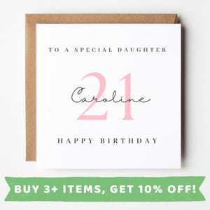 Birthday Card For Daughter 21 Daughter 21st Birthday Card Daughter 21st Birthday Gift Daughter 21st Birthday Bag Daughter 21st Birthday MUG