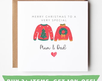 Mum And Dad Christmas Card Mum And Dad Christmas Cards Mum And Dad Christmas Gift Mum And Dad Christmas Gifts Mum And Dad Christmas Mugs MUG