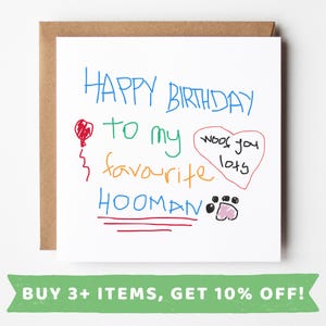 Tarjeta de cumpleaños de perro Tarjetas de cumpleaños de perro Regalo de cumpleaños de perro Regalos de cumpleaños de perro Regalo de cumpleaños de perro Tarjeta de los perros
