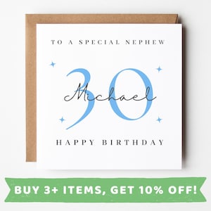 Personalised Nephew 30th Birthday Card Nephew 30th Birthday Cards Nephew 30 Card Nephew 30th Birthday Gift Nephews 30th Birthday Present Mug