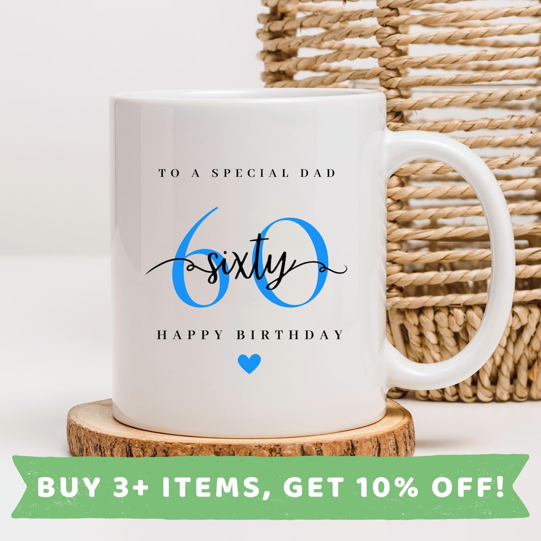 Dad 60th Birthday Mug Dad 60th Birthday Gift Dad 60th Birthday Gifts ...