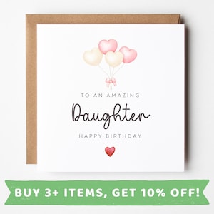 Daughter Birthday Card Daughter Birthday Cards Daughter Birthday Gift Daughter Birthday Gifts Daughter Birthday Present Daughters Birthday