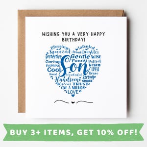 Son Birthday Card Son Birthday Cards Son Birthday Gift Son Birthday Gifts Son Birthday Present Son Birthday Presents Son Birthday Print Mugs