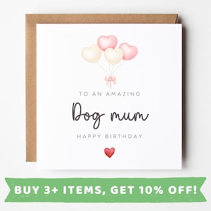 Dog Mum Birthday Card Dog Mum Birthday Cards Dog Mum Birthday Gift Dog Mom Birthday Gifts Dog Mom Birthday Present Dog Mum Birthday Prints