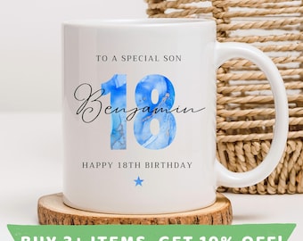 Son 18th Birthday Mug Son 18th Birthday Mugs Son 18th Birthday Gift Son 18th Birthday Gifts Son 18th Birthday Card Son 18th Birthday Present