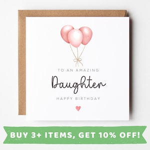 Daughter Birthday Card Daughter Birthday Cards Daughter Birthday Gift Daughter Birthday Gifts Daughter Birthday Present Daughters Birthday