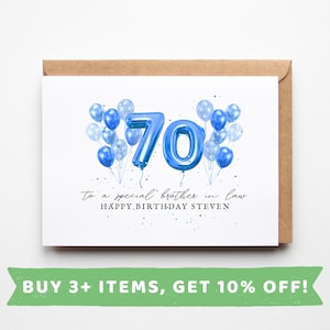 Brother In Law 70th Birthday Cards Brother In Law 70th Birthday Cards Brother In Law 70th Birthday Gift Brother In Law 70th Birthday Gifts