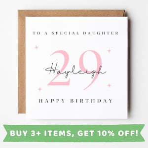 Daughter 29th Birthday Card Daughter 29th Birthday Cards Daughter 29th Birthday Gift Daughter 29th Birthday Gifts Daughter 29th Birthday Mug