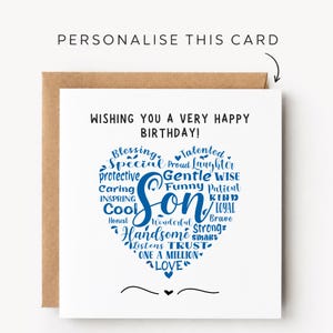 Son Birthday Card Son Birthday Cards Son Birthday Gift Son Birthday Gifts Son Birthday Present Son Birthday Presents Son Birthday Print Mugs