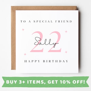 Friend 22nd Birthday Card Friend 22nd Birthday Cards 22nd Birthday Gift 22nd Birthday Gifts Friend 22nd Birthday Present Friends 22 Card MUG