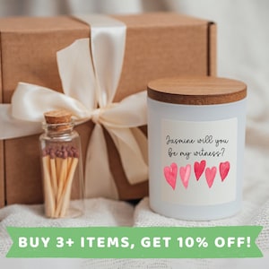 Will You Be My Witness Candle Gift Set Proposal Will You Be My Witness Gifts Proposal Witnesses Proposal Witness Proposal Prints Witness Mug