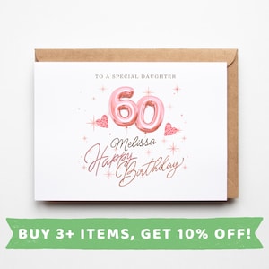 Daughter 60th Birthday Card Daughter 60th Birthday Cards Daughter 60th Birthday Gift Daughter 60th Birthday Gifts Daughter 60 Birthday Cards
