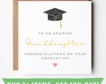 Granddaughter Graduation Card Granddaughter Graduation Cards Granddaughter Graduation Gift Granddaughter Graduation Gifts Graduation Prints