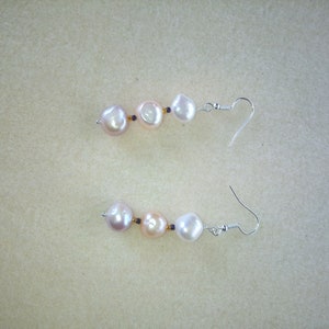 Freshwater pearls earrings