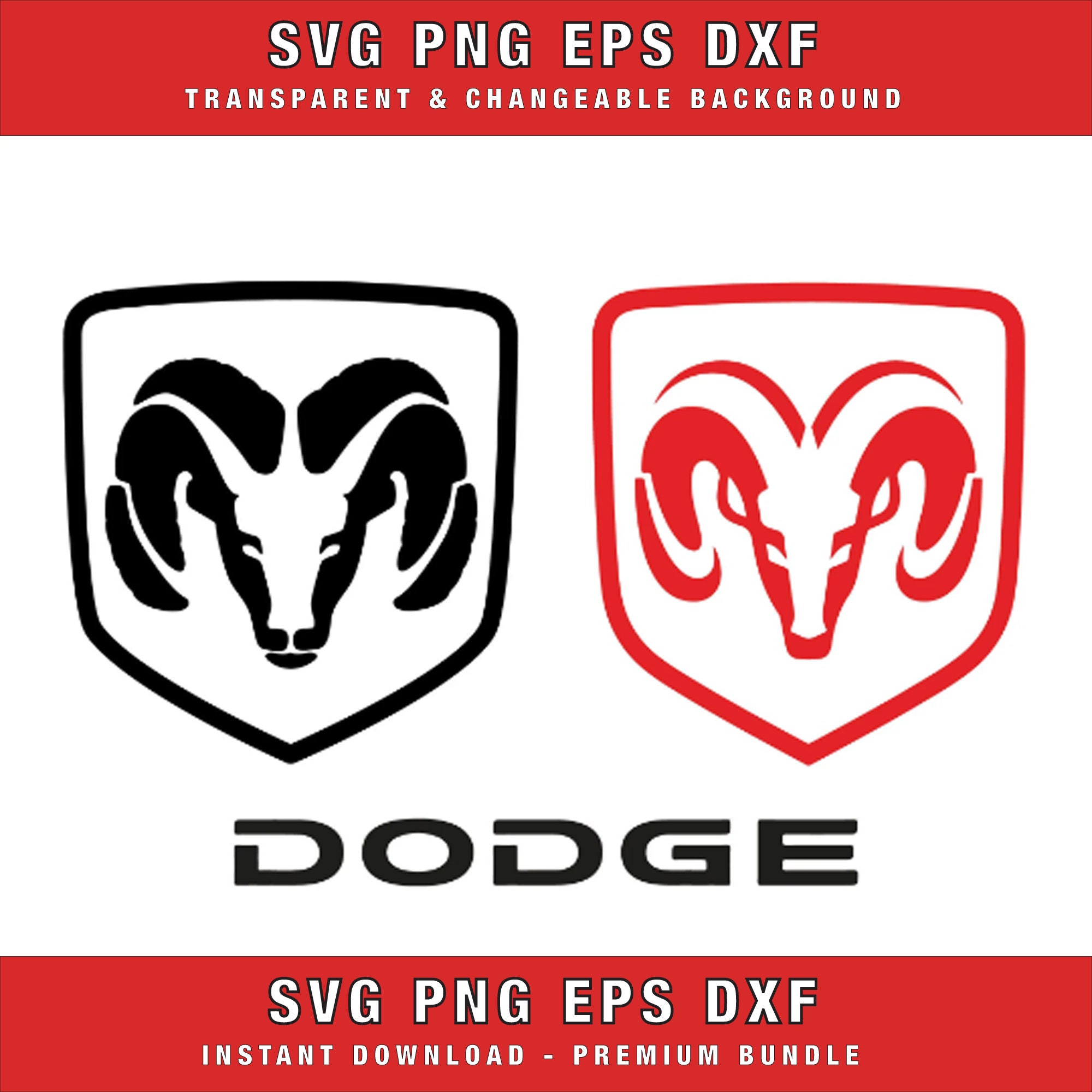 Dodge Ram Logo Eps