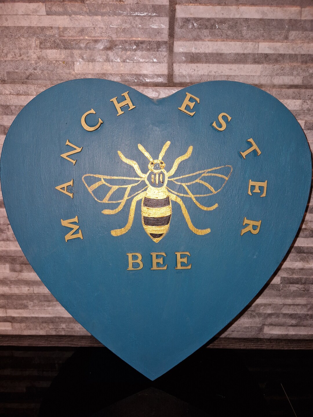 Manchester Bee Canvas Etsy