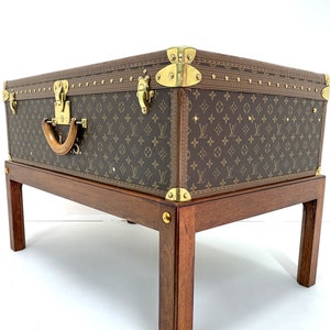 Late 19th-Century Louis Vuitton Damier Ebene Steamer Trunk