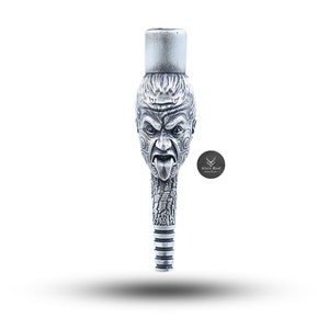 Maori Hookah Filter Shisha Tobacco Smoke Mouth Tip Pipe 925 Silver