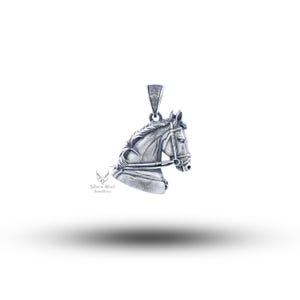 Horse 925 Sterling Silver Pendant