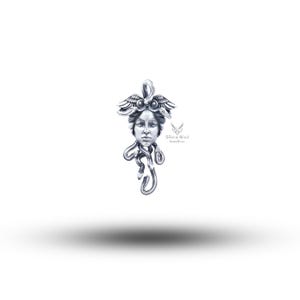 Medusa Gorgon Snakes 925 sterling silver Pendant