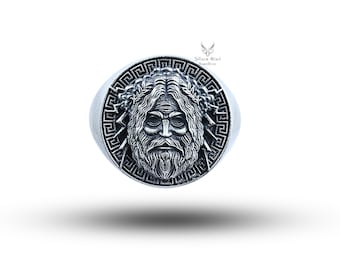 Zeus 925 Streling Silver Ring
