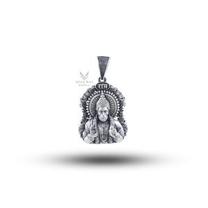 Blessing Hanuman 925 Sterling Silver Pendant
