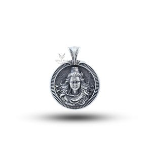 Lord Shiva Pendant in 925 Sterling Silver Pendant