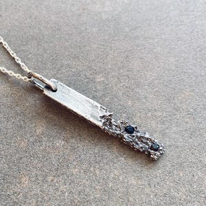 Rustic Pendant For Men, Handmade Men’s Necklace Jewelry, Gift For Him, Boyfriend Gift, Silver Necklace For Men, Pendant For Men, Custom Gift