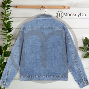 Maqueta de chaqueta vaquera para hombre de MWW, archivo JPG on Demand de MWW, objeto no inteligente