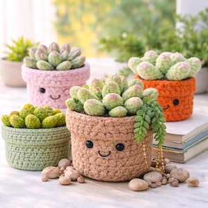 glazed plant pots Honeycomb Planter Nested Set of 4