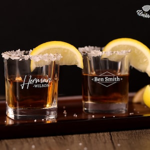 Custom Shot Glass - Engraved Shot Glass, Personalized Bachelorette Party Gift, Personalized Glasses, Shot Glass Favors